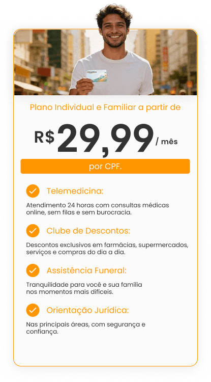Plano Individual e Familiar a partir de